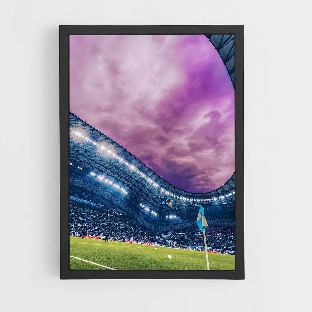 Poster OM Stade – affiche Football (vue 2)