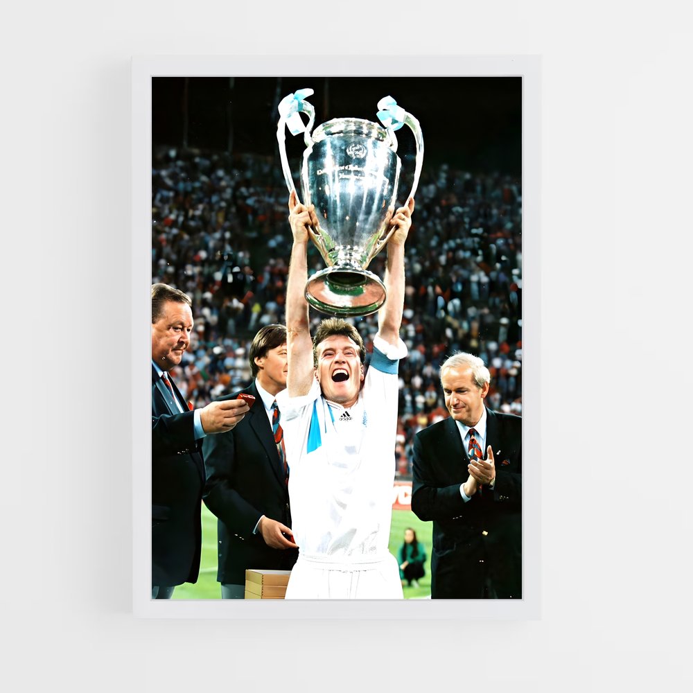 Poster OM Coupe 1993 – affiche Football (vue 3)