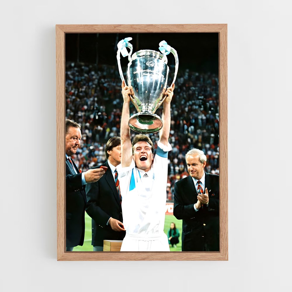 Poster OM Coupe 1993 – affiche Football (vue 4)