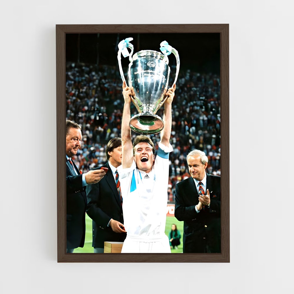 Poster OM Coupe 1993 – affiche Football (vue 5)