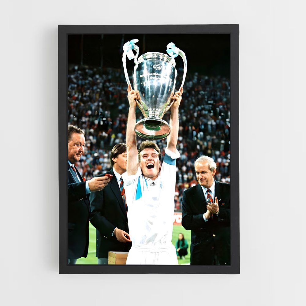 Poster OM Coupe 1993 – affiche Football (vue 2)