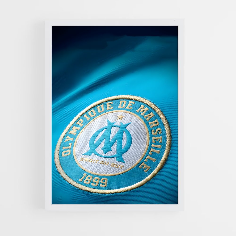 Poster OM Broderie – affiche Football (vue 3)