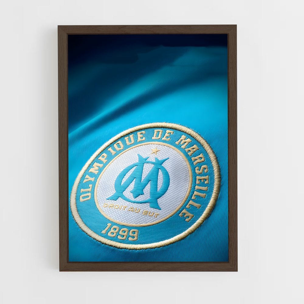 Poster OM Broderie – affiche Football (vue 5)
