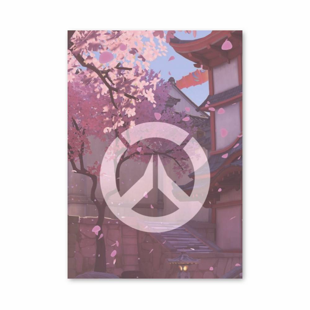 Poster Sakura Sanctuary – affiche Overwatch