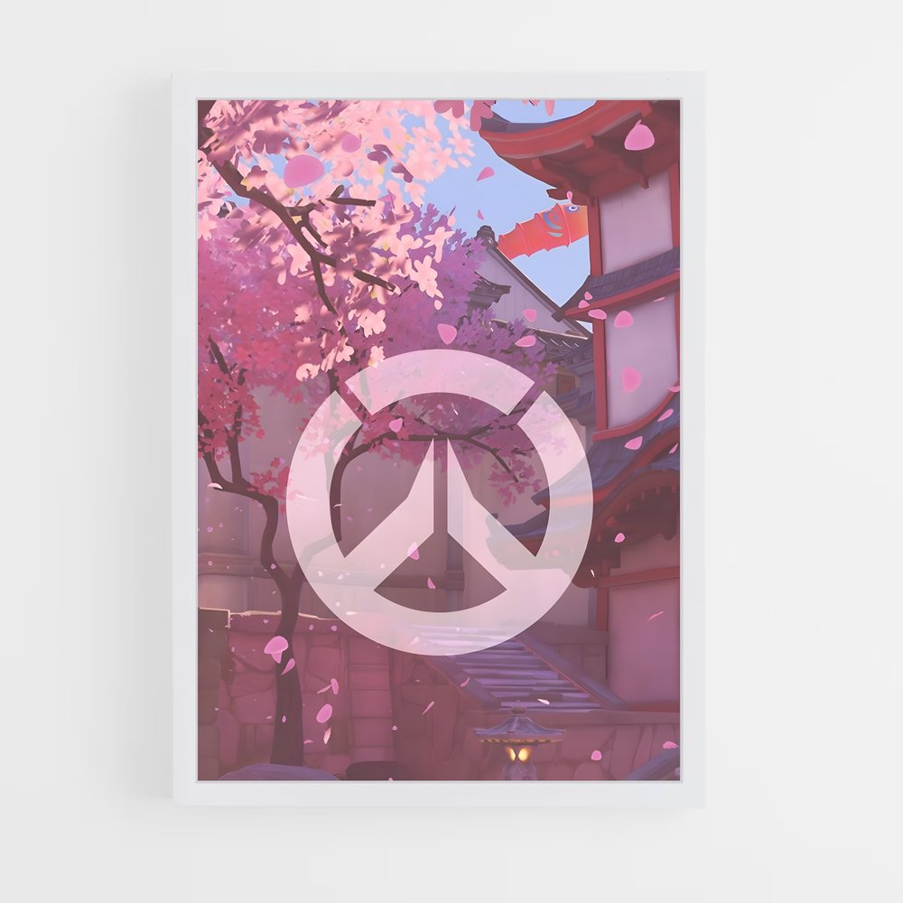 Poster Sakura Sanctuary – affiche Overwatch (vue 3)