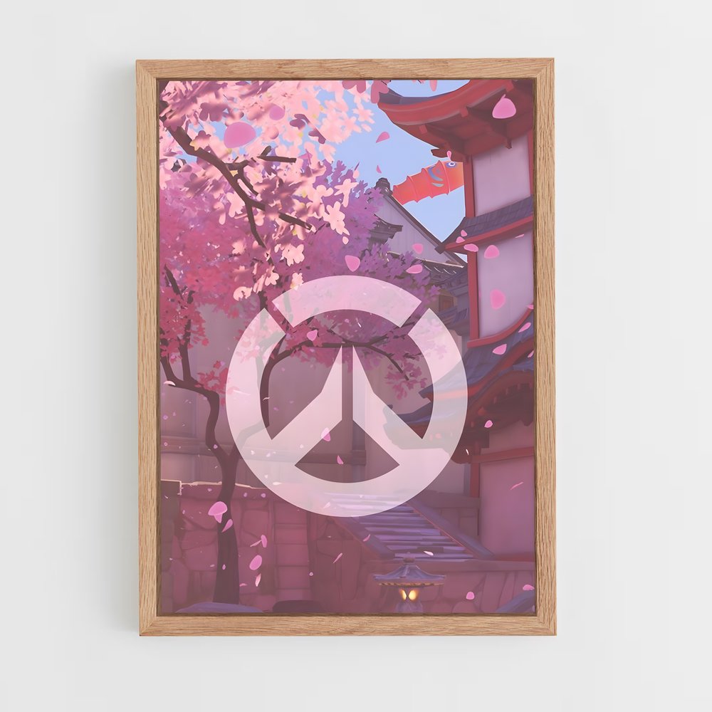 Poster Sakura Sanctuary – affiche Overwatch (vue 4)
