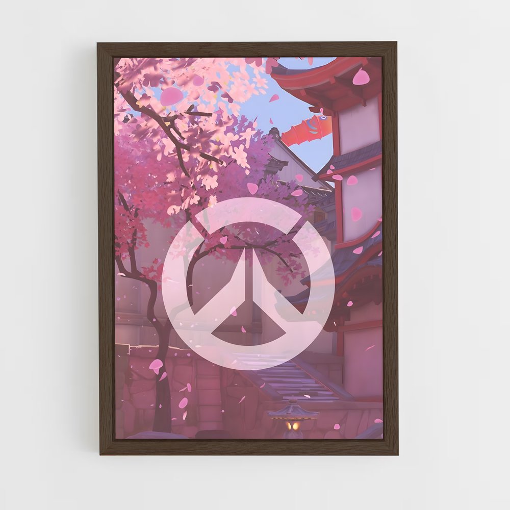 Poster Sakura Sanctuary – affiche Overwatch (vue 5)