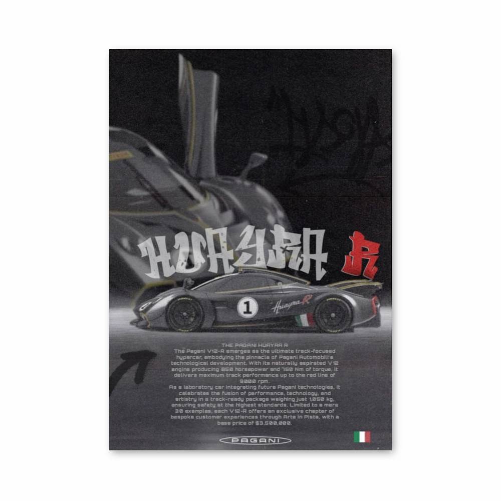 Poster Huayra Racing