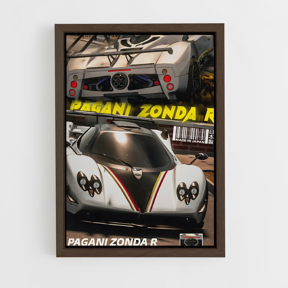 Poster Zonda Racing – affiche Pagani (vue 5)