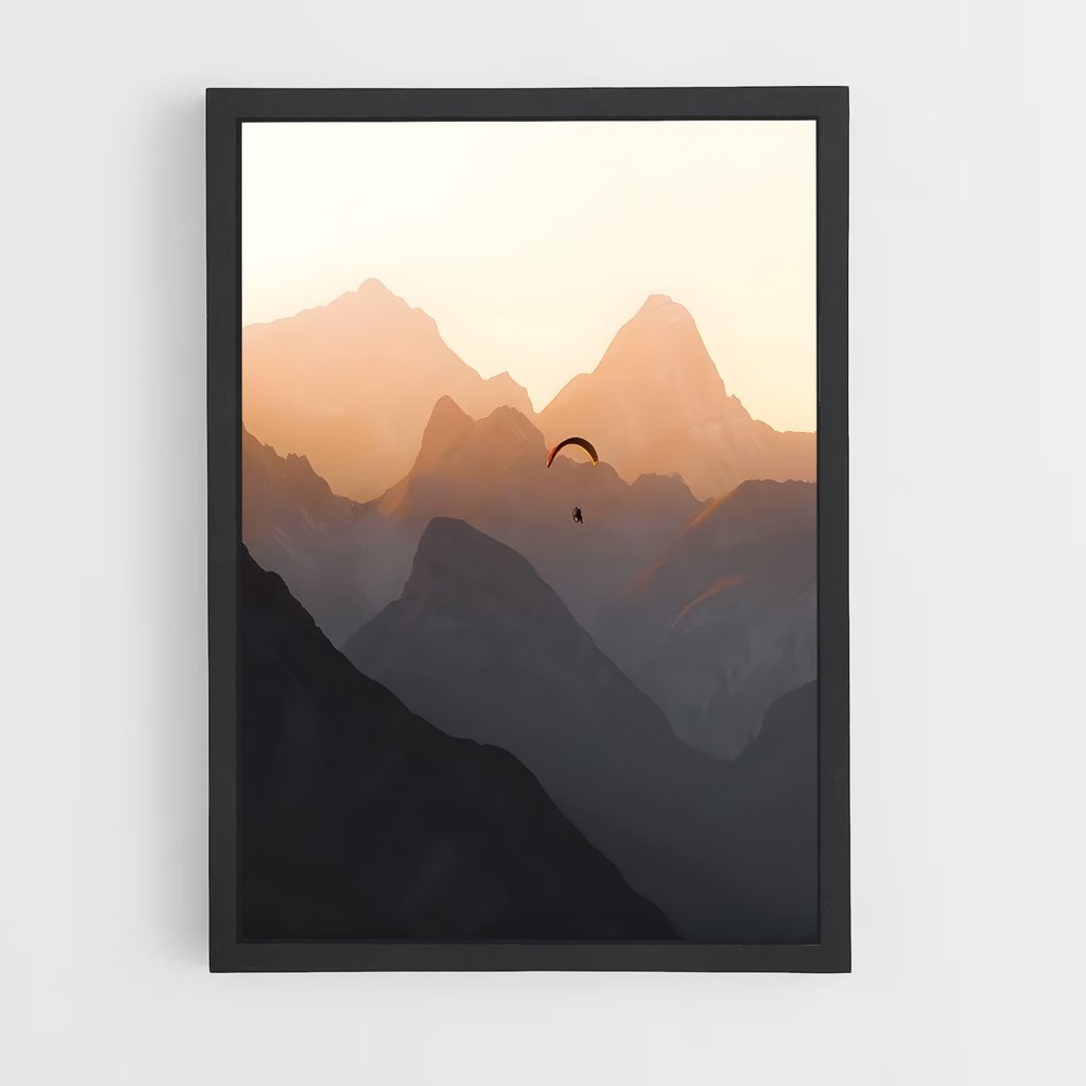 Poster Parapente Matinal (vue 2)