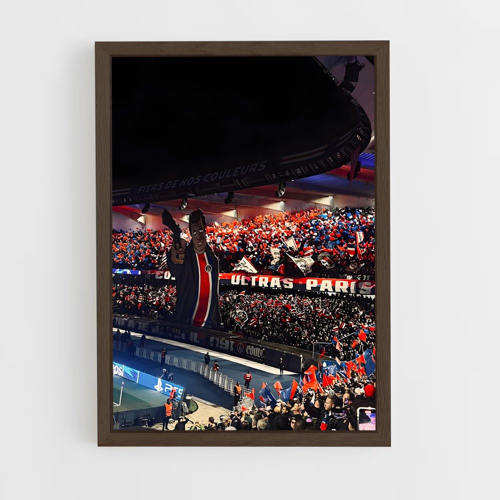 Poster PSG Ultras – affiche Football (vue 5)