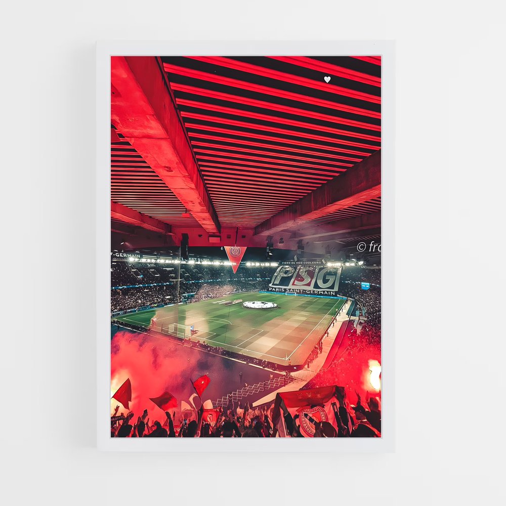 Poster PSG Stade – affiche Football (vue 3)
