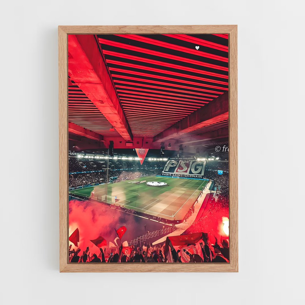 Poster PSG Stade – affiche Football (vue 4)