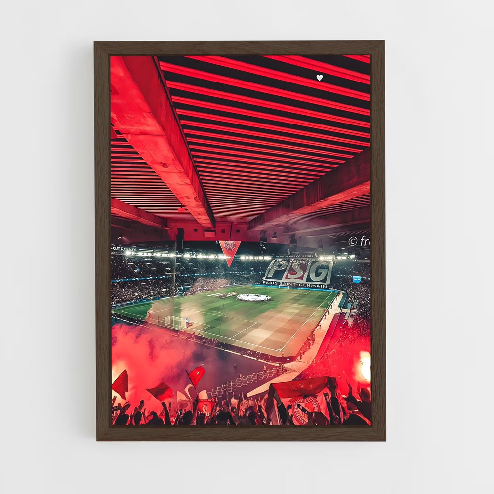 Poster PSG Stade – affiche Football (vue 5)