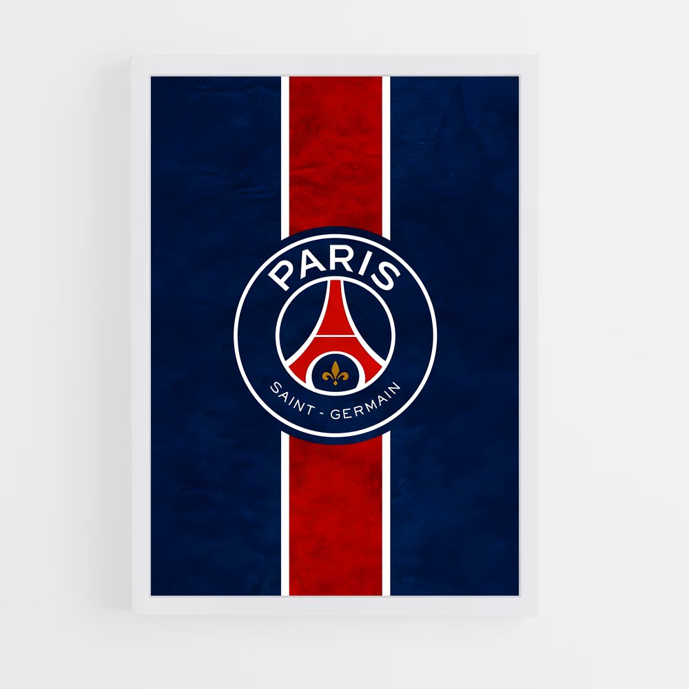 Poster PSG Logo – affiche Football (vue 3)