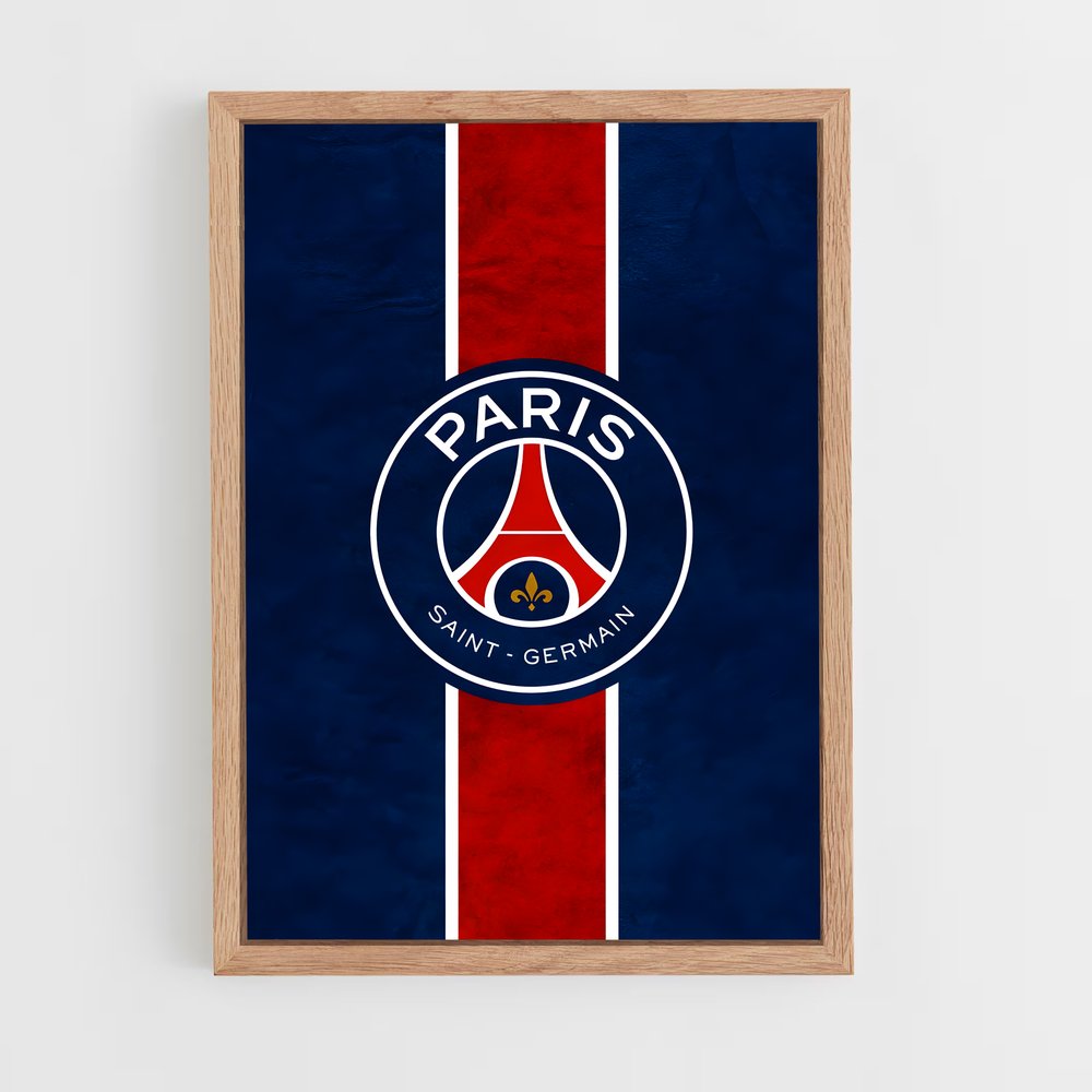 Poster PSG Logo – affiche Football (vue 4)