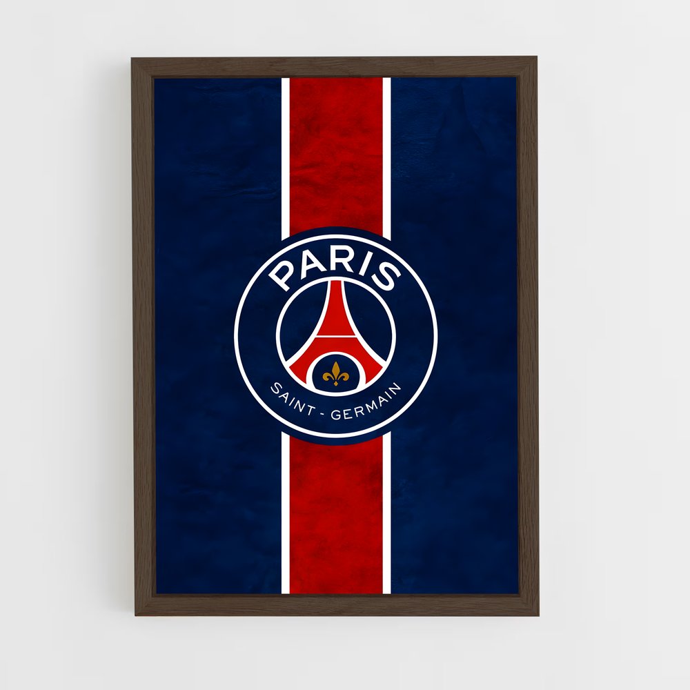 Poster PSG Logo – affiche Football (vue 5)
