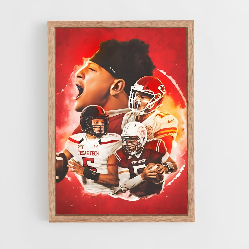 Poster Énergie du Gridiron – affiche Football US (vue 4)