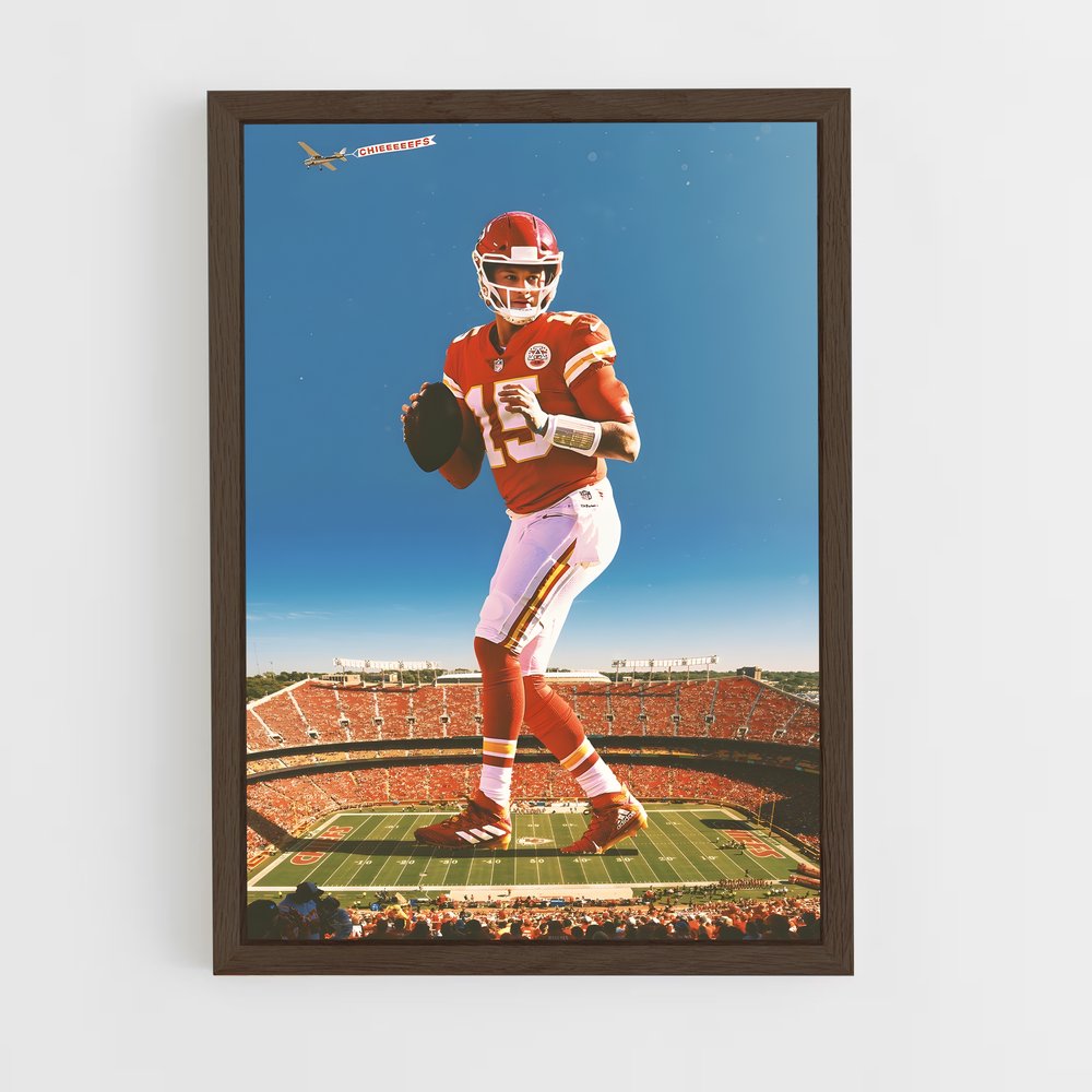 Poster Chef du Terrain – affiche Football US (vue 5)