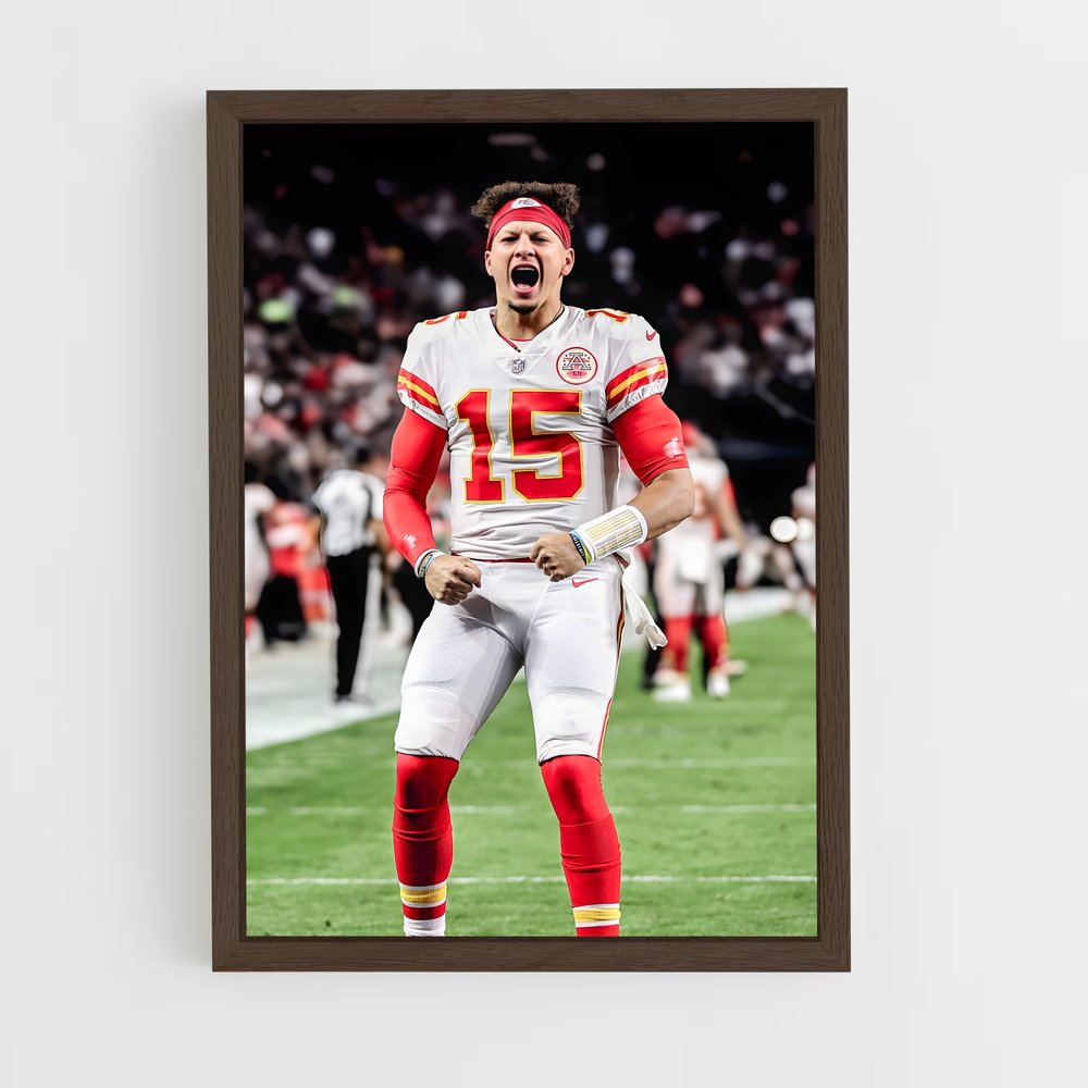 Poster Patrick Mohames Quaterback – affiche Football US (vue 5)