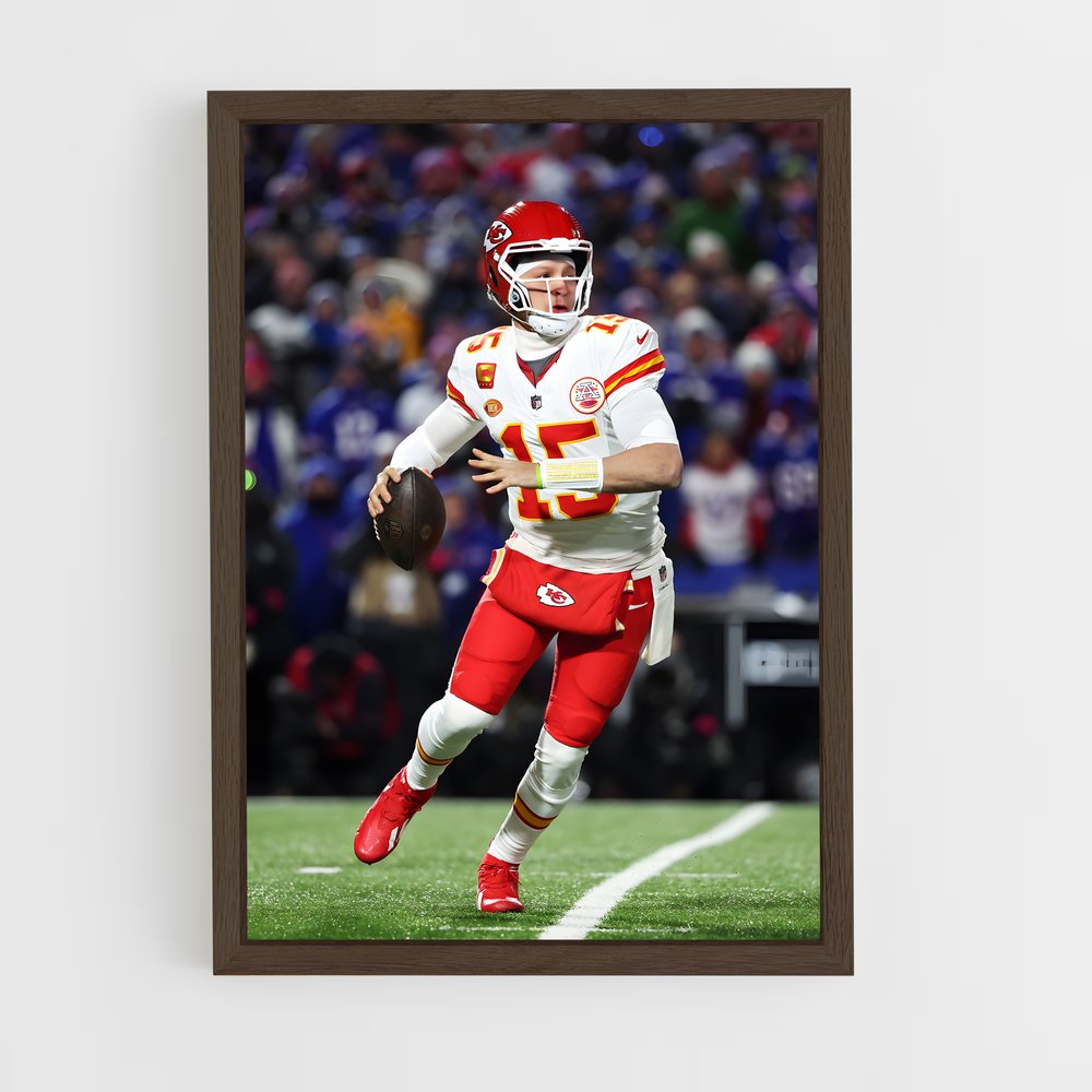 Poster Quarterback en Action – affiche Football US (vue 5)