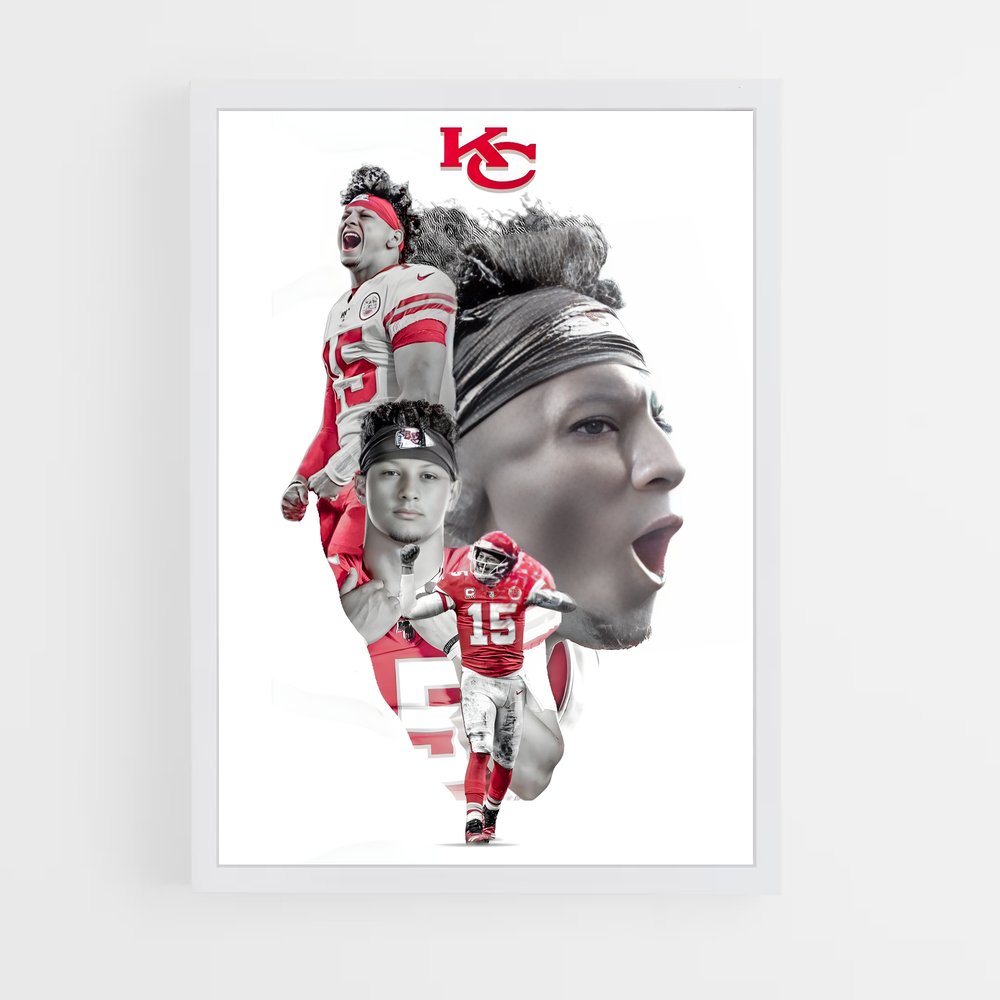 Poster Chiefs Victory – affiche Football US (vue 3)