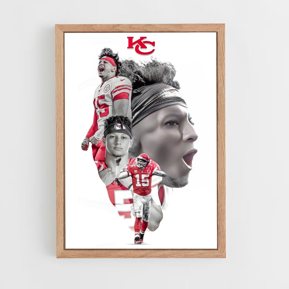 Poster Chiefs Victory – affiche Football US (vue 4)