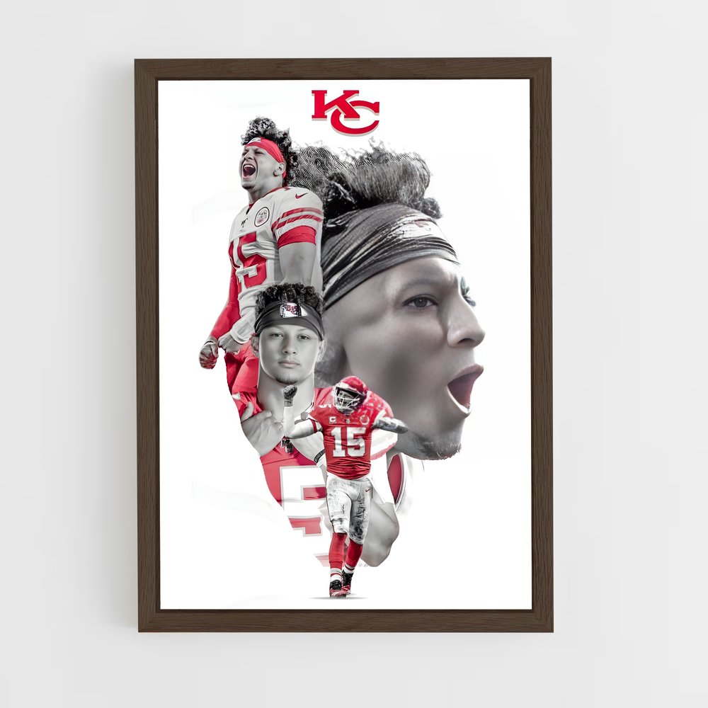 Poster Chiefs Victory – affiche Football US (vue 5)