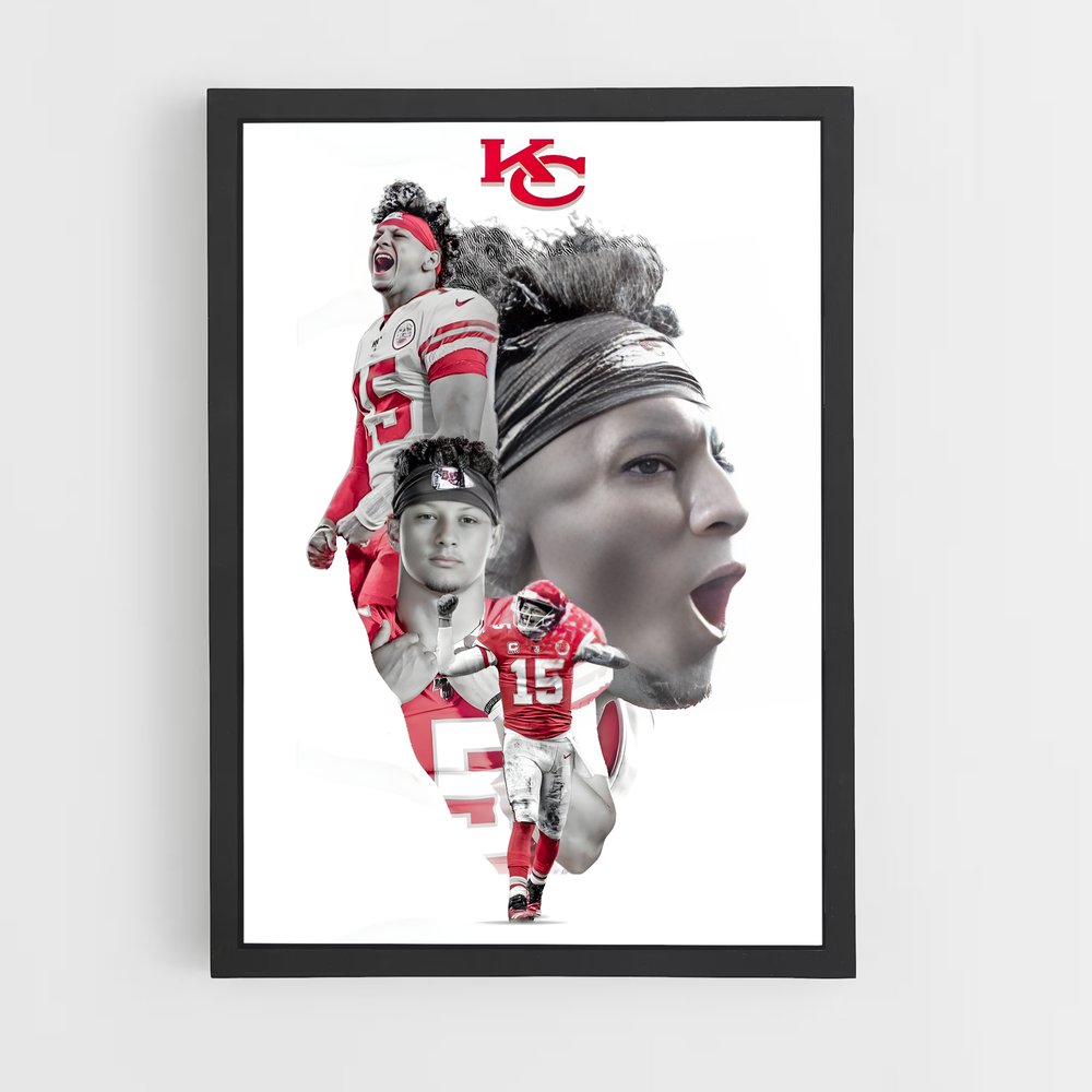 Poster Chiefs Victory – affiche Football US (vue 2)