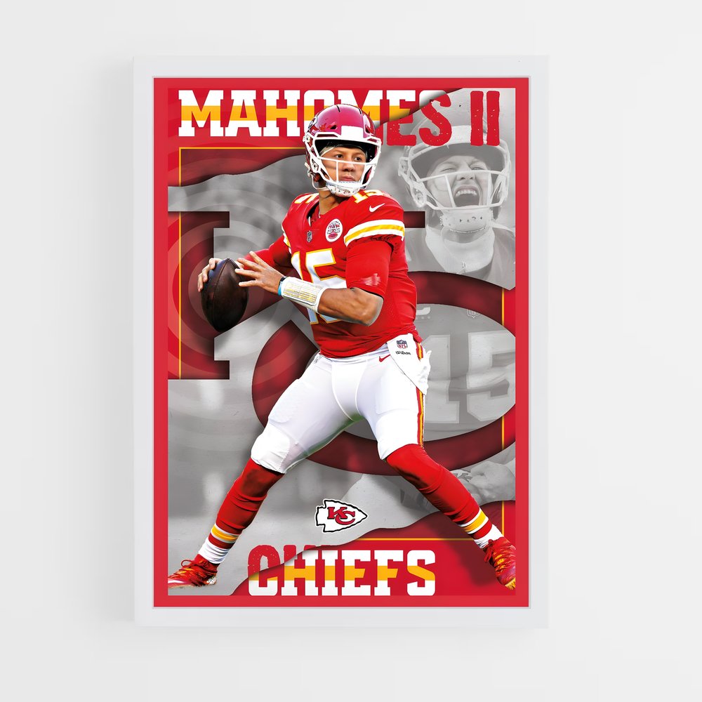 Poster Quarterback Legends – affiche Football US (vue 3)