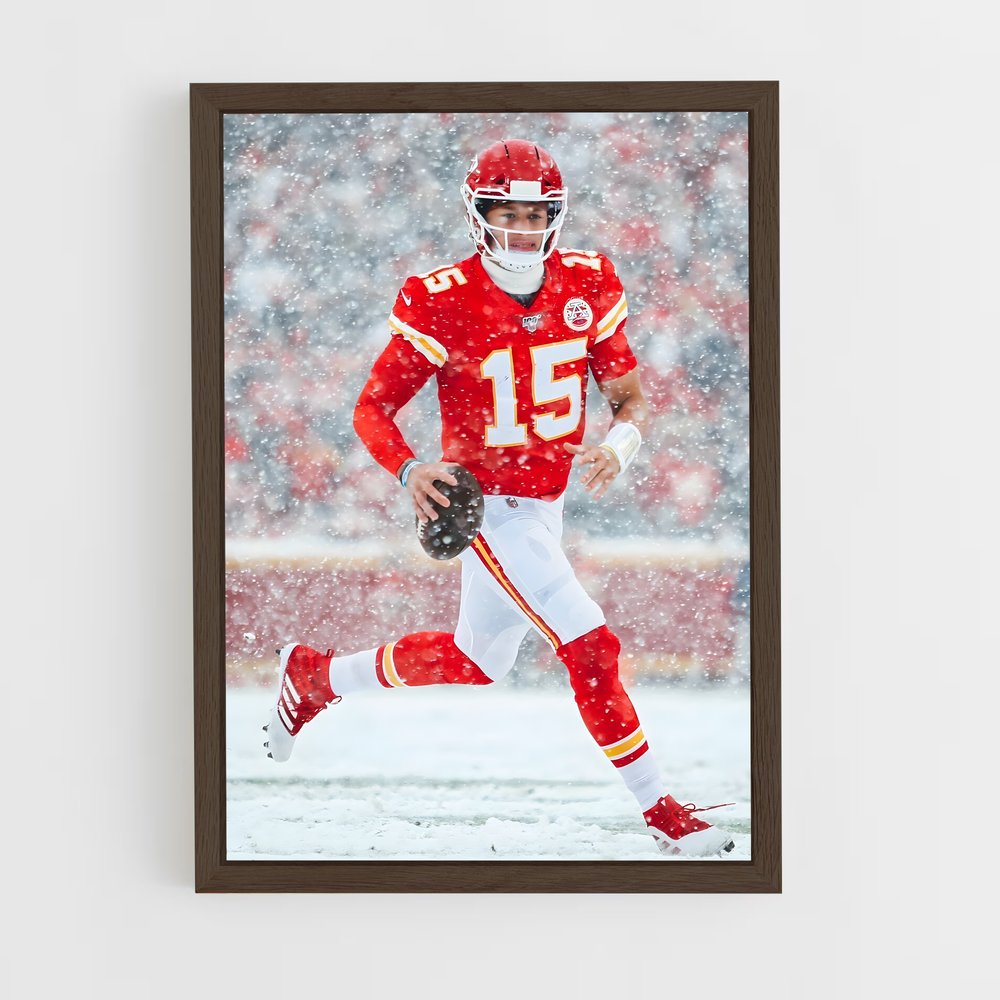 Poster Quarterback Étoilé – affiche Football US (vue 5)
