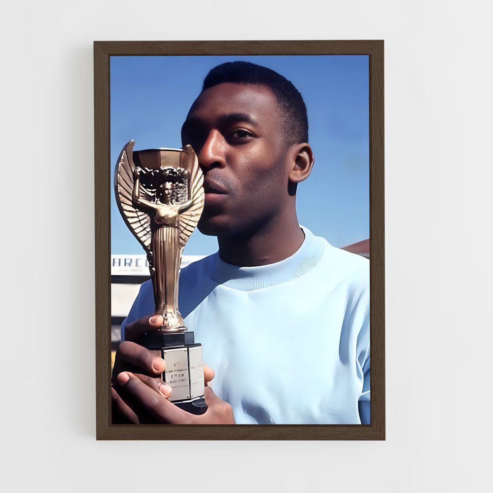 Poster Pelé Coupe – affiche Football (vue 5)