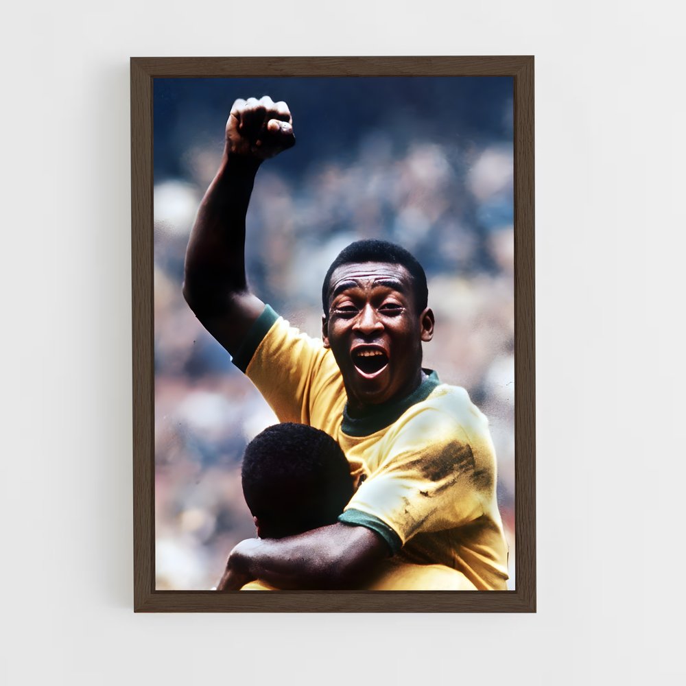Poster Pelé Victoire – affiche Football (vue 5)