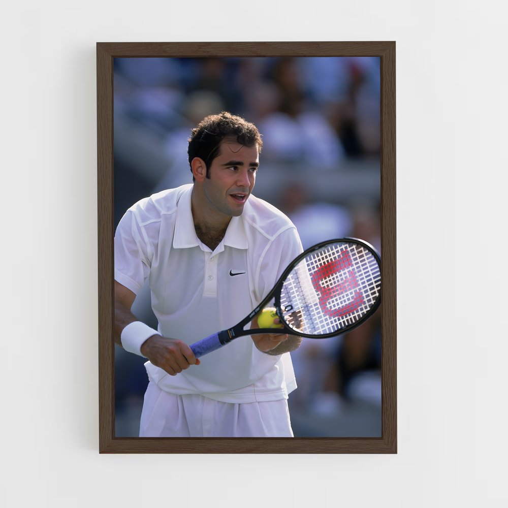 Poster Pete Sampras Football – affiche Tennis (vue 5)