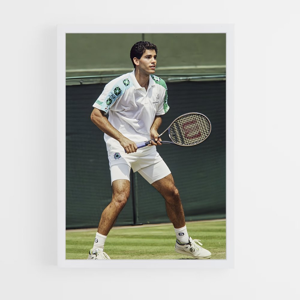 Poster Tennis Retro (vue 3)