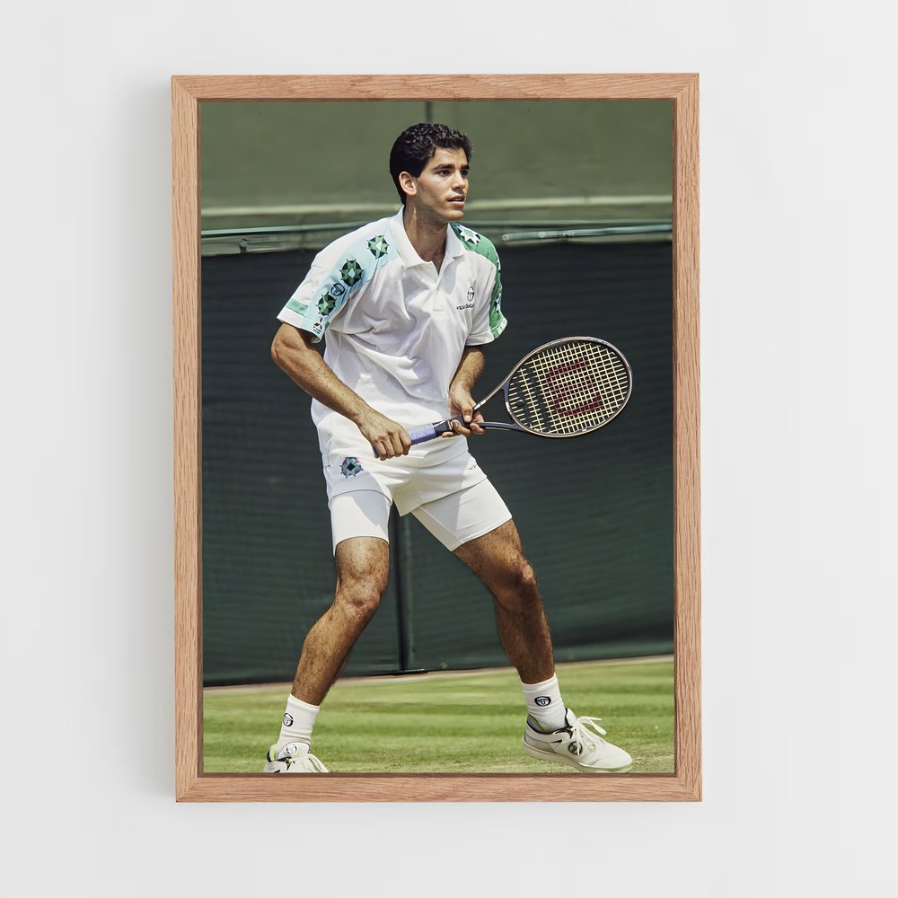 Poster Tennis Retro (vue 4)