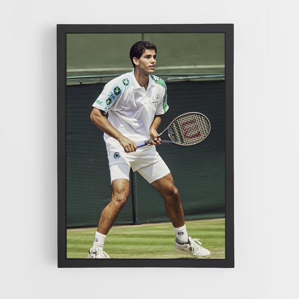 Poster Tennis Retro (vue 2)