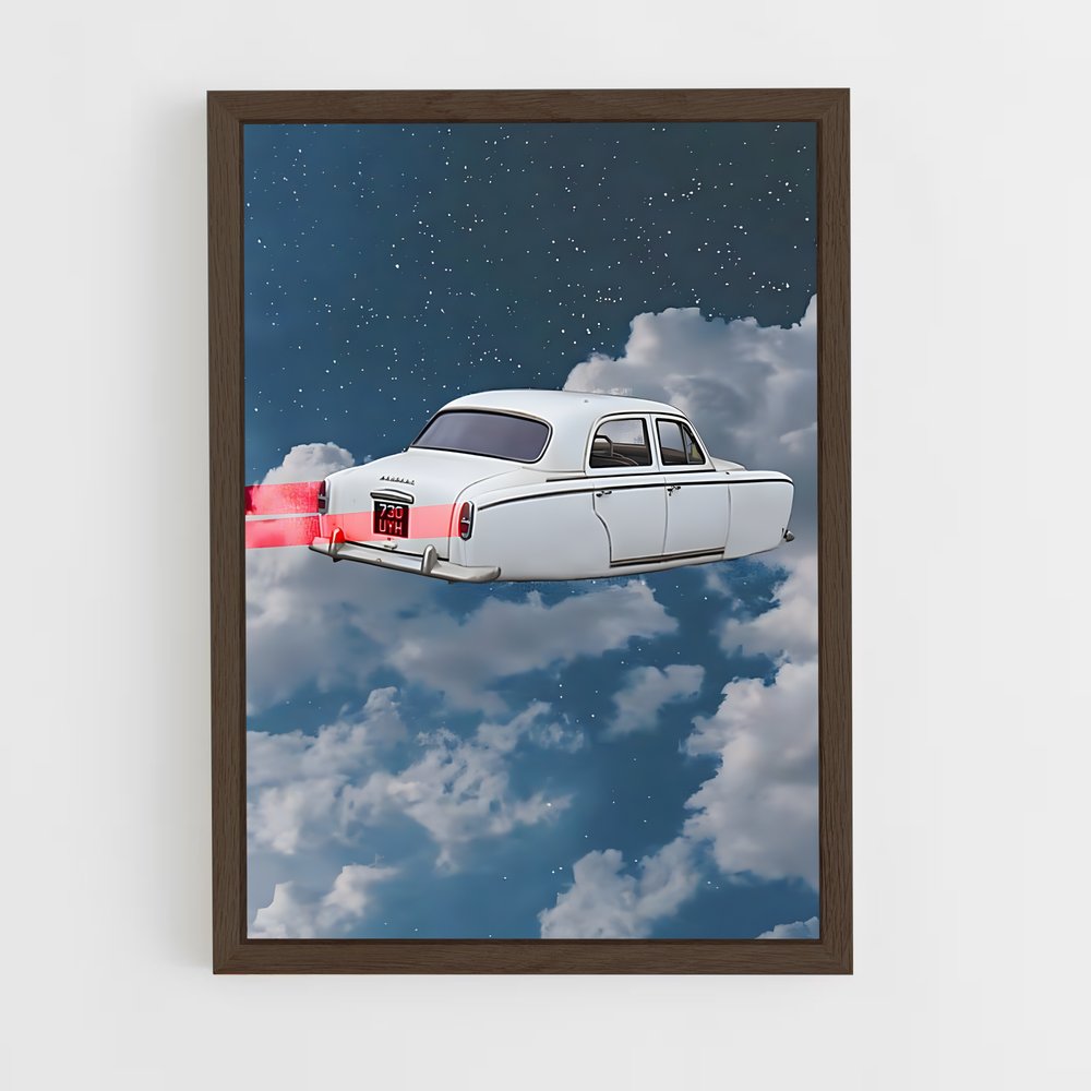 Poster Rétro Volant – affiche Peugeot (vue 5)