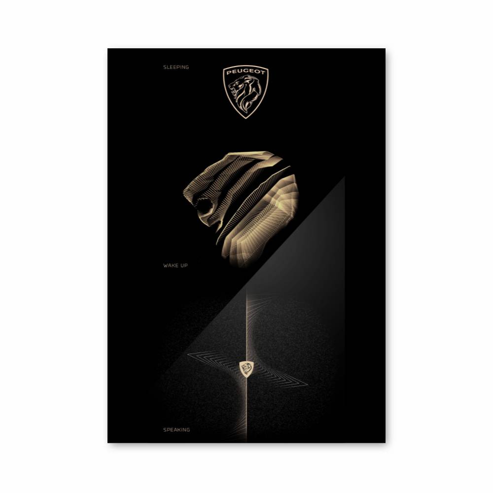 Poster Éveil du Lion