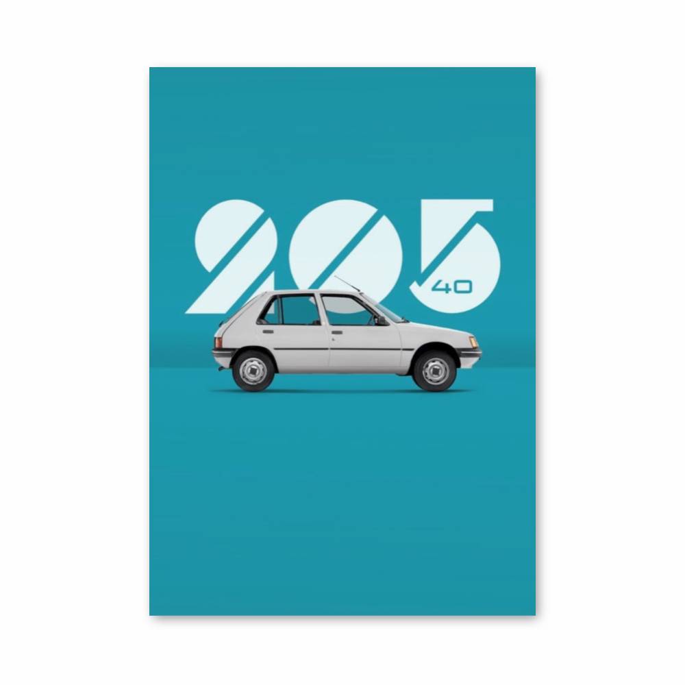 Poster 205 Classique