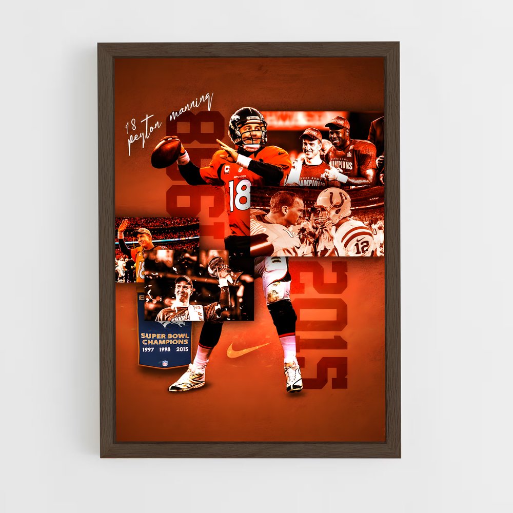 Poster NFL Légende – affiche Football US (vue 5)