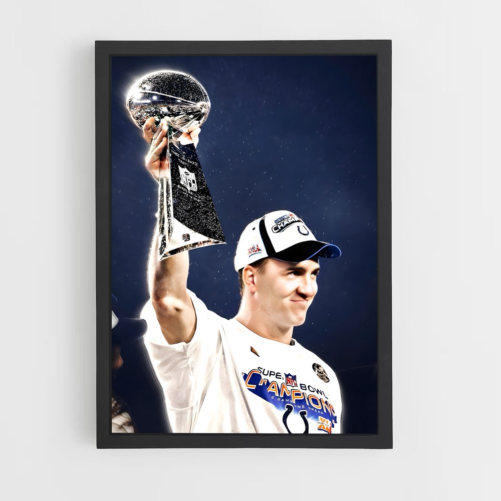 Poster Champion NFL – affiche Football US (vue 2)
