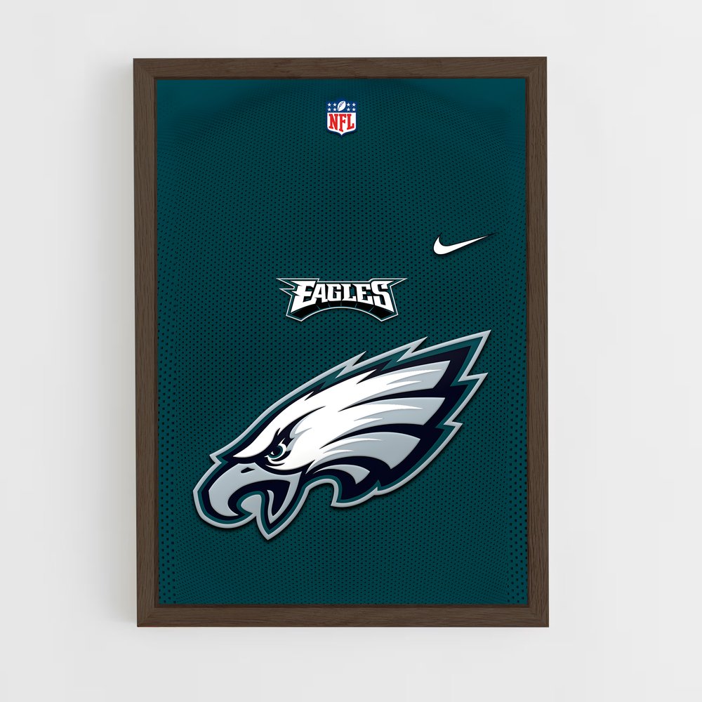 Poster Philadelphia Eagles Nike – affiche Football US (vue 5)