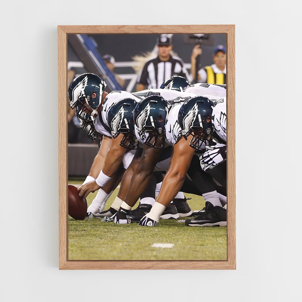Poster Football US Eagles (vue 4)