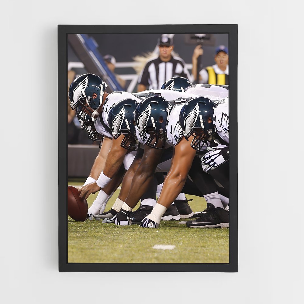 Poster Football US Eagles (vue 2)