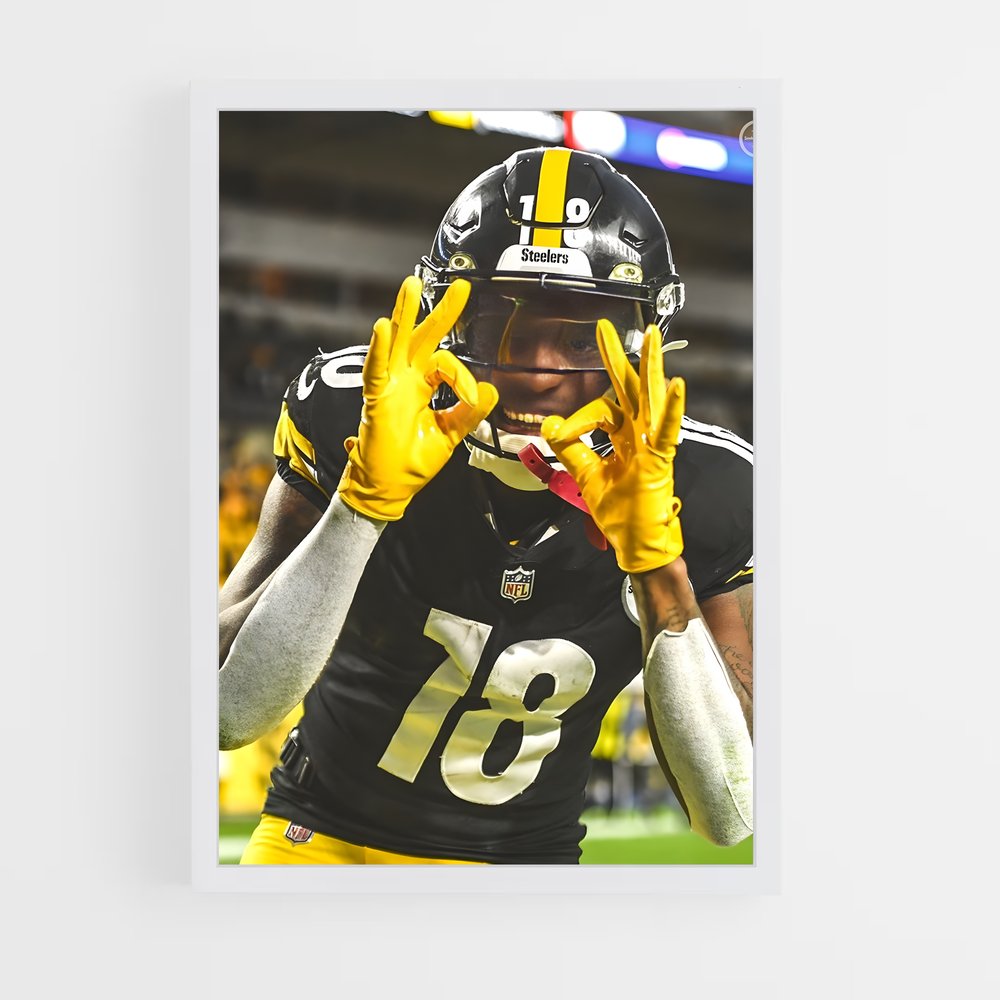 Poster Pittsburgh Steelers OK – affiche Football US (vue 3)