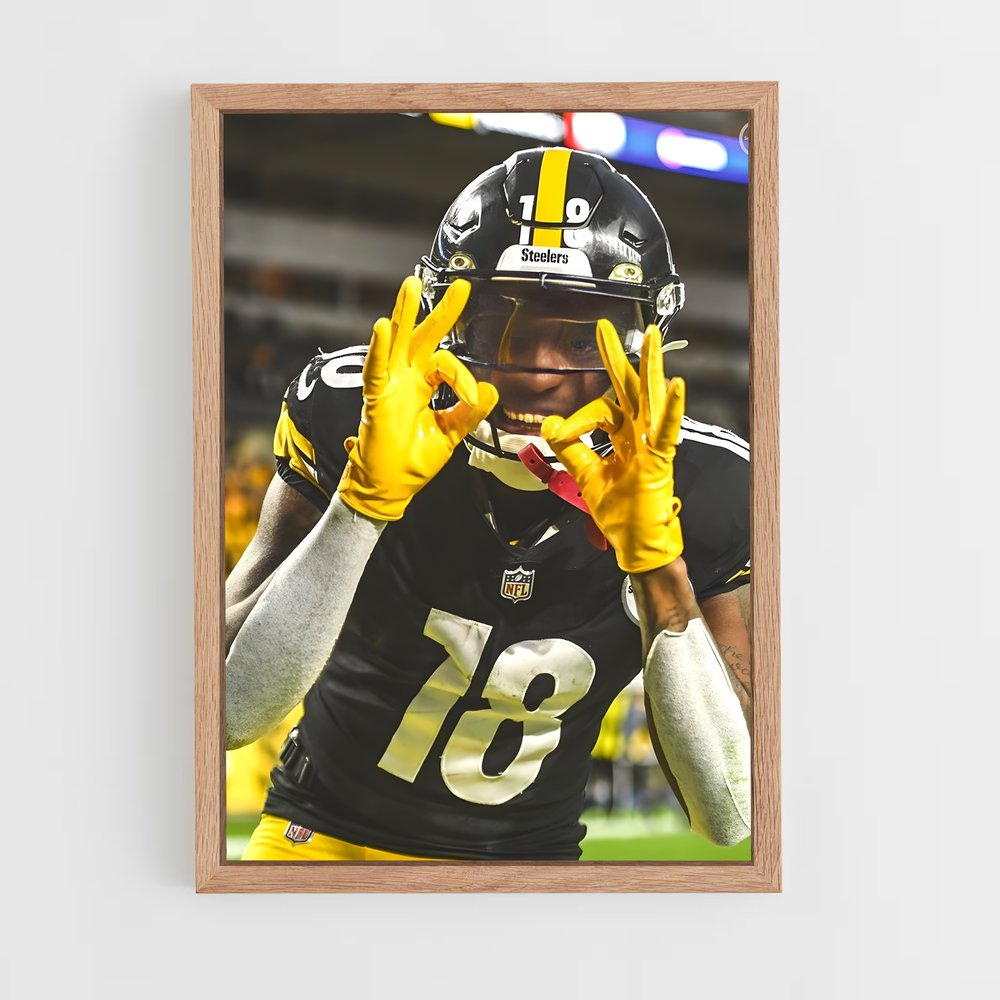 Poster Pittsburgh Steelers OK – affiche Football US (vue 4)