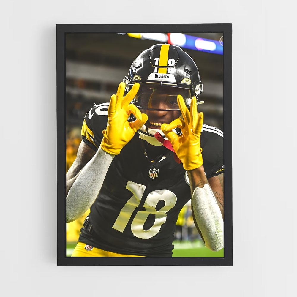 Poster Pittsburgh Steelers OK – affiche Football US (vue 2)