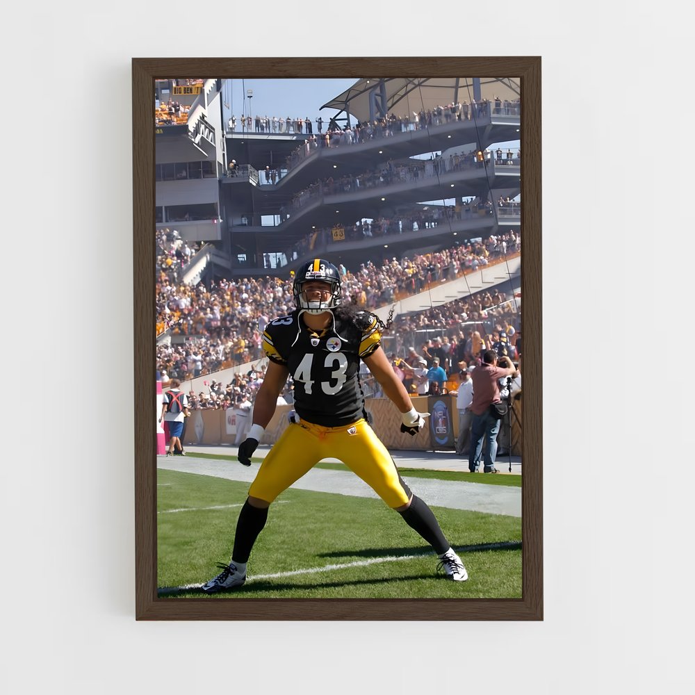 Poster Steelers – affiche Football US (vue 5)