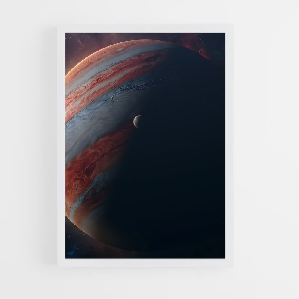 Poster Jupiter Satellite (vue 3)